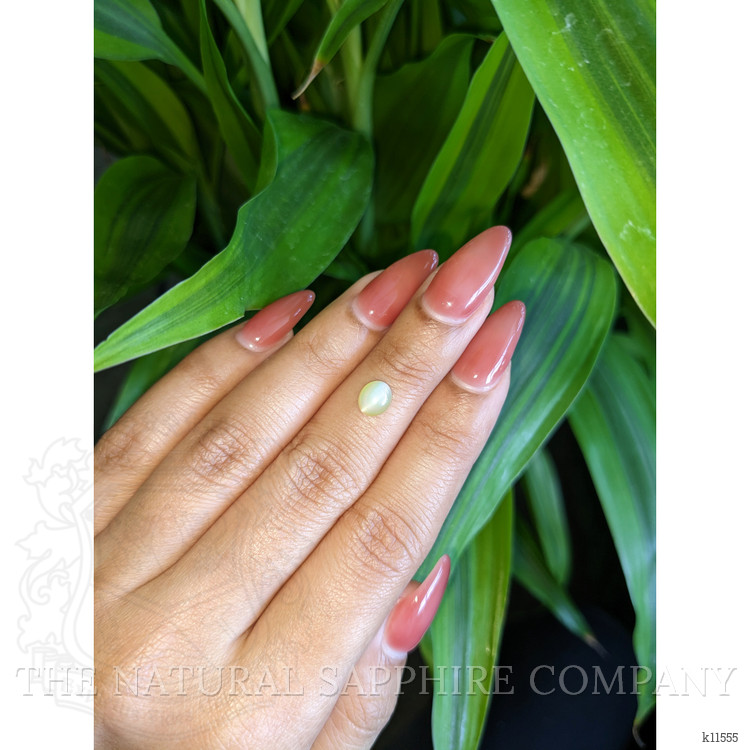 1.39 Ct. Cabochon Chrysoberyl from Ceylon (Sri Lanka)