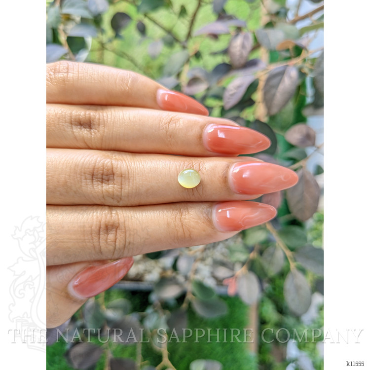 1.39 Ct. Cabochon Chrysoberyl from Ceylon (Sri Lanka)