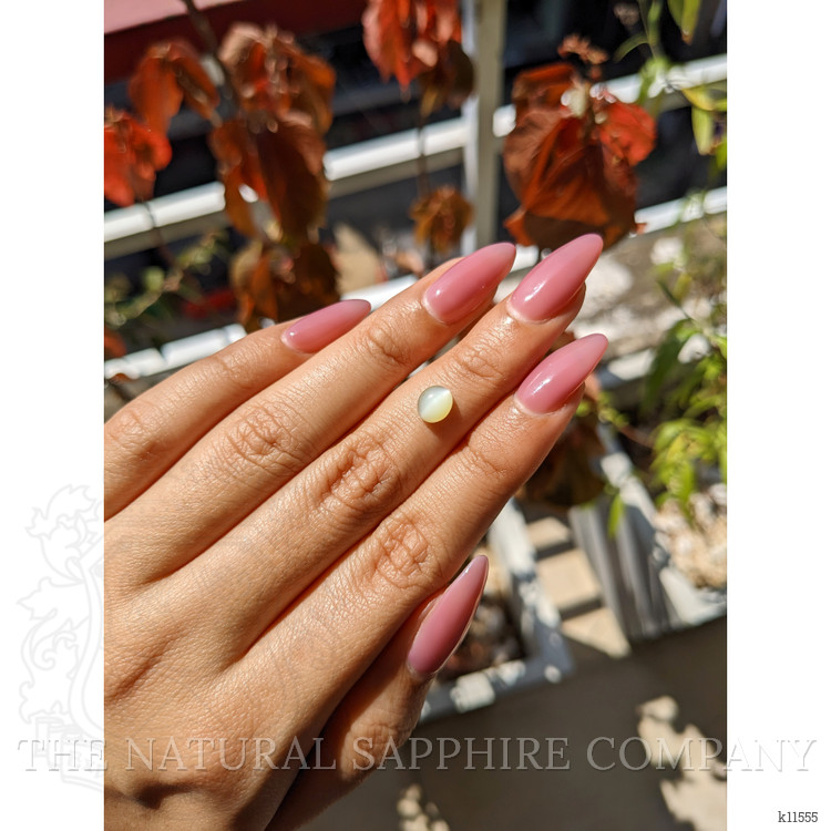 1.39 Ct. Cabochon Chrysoberyl from Ceylon (Sri Lanka)