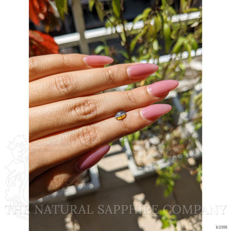 1.35 Ct. Cabochon Chrysoberyl from Ceylon (Sri Lanka)