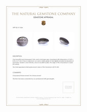 3.86 Ct. Cabochon Chrysoberyl from Ceylon (Sri Lanka) Appraisal