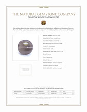 3.38 Ct. Cabochon Chrysoberyl from Ceylon (Sri Lanka) Scan Report