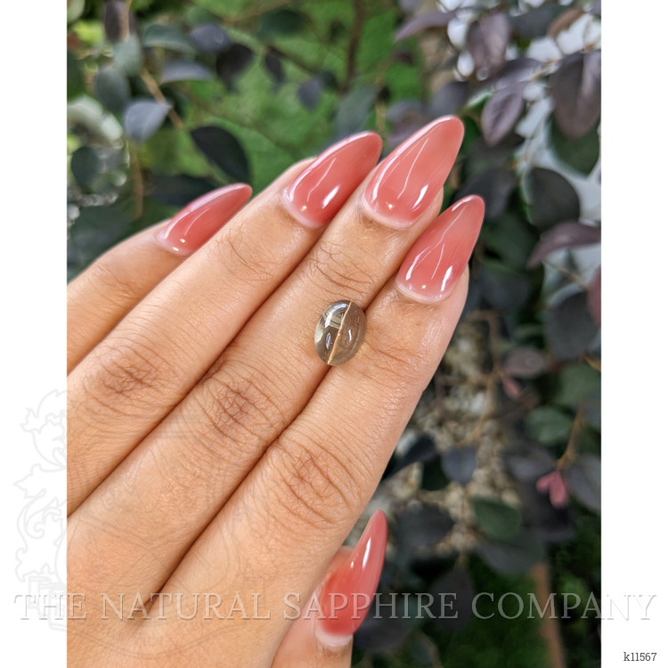 3.41 Ct. Cabochon Chrysoberyl from Ceylon (Sri Lanka)