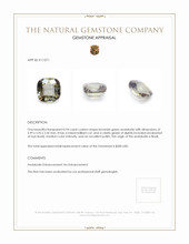 0.94 Ct. Andalusite from Brazil Appraisal