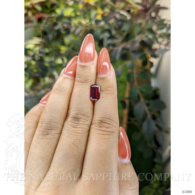 1.87 Ct. Rhodolite Garnet from Ceylon (Sri Lanka)