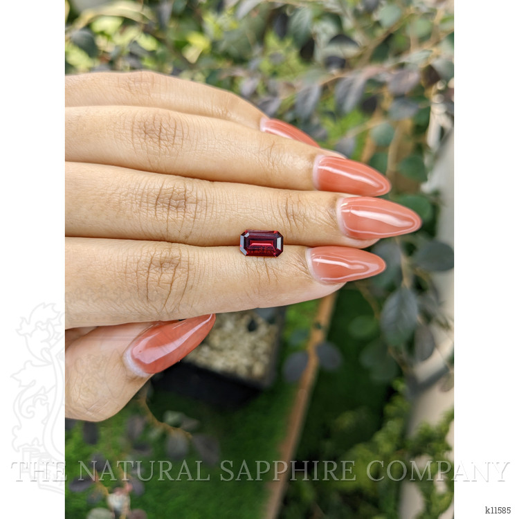 1.87 Ct. Rhodolite Garnet from Ceylon (Sri Lanka)