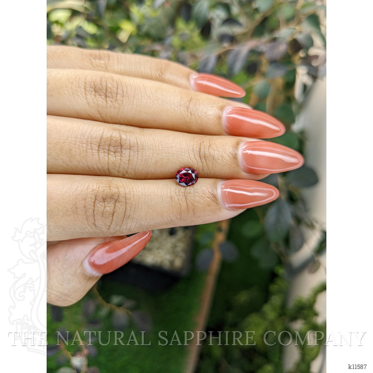 1.13 Ct. Rhodolite Garnet from Ceylon (Sri Lanka)