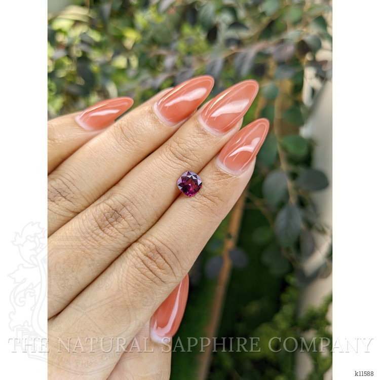 1.23 Ct. Rhodolite Garnet from Ceylon (Sri Lanka)