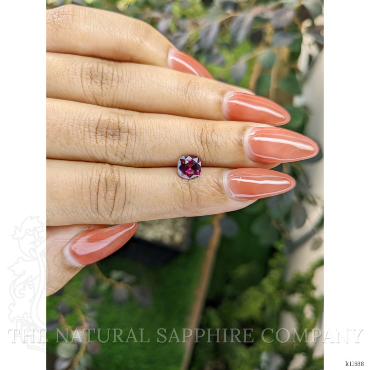 1.23 Ct. Rhodolite Garnet from Ceylon (Sri Lanka)