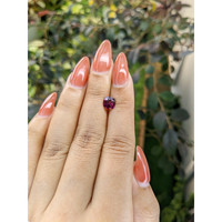 1.23 Ct. Rhodolite Garnet from Ceylon (Sri Lanka) Life Style