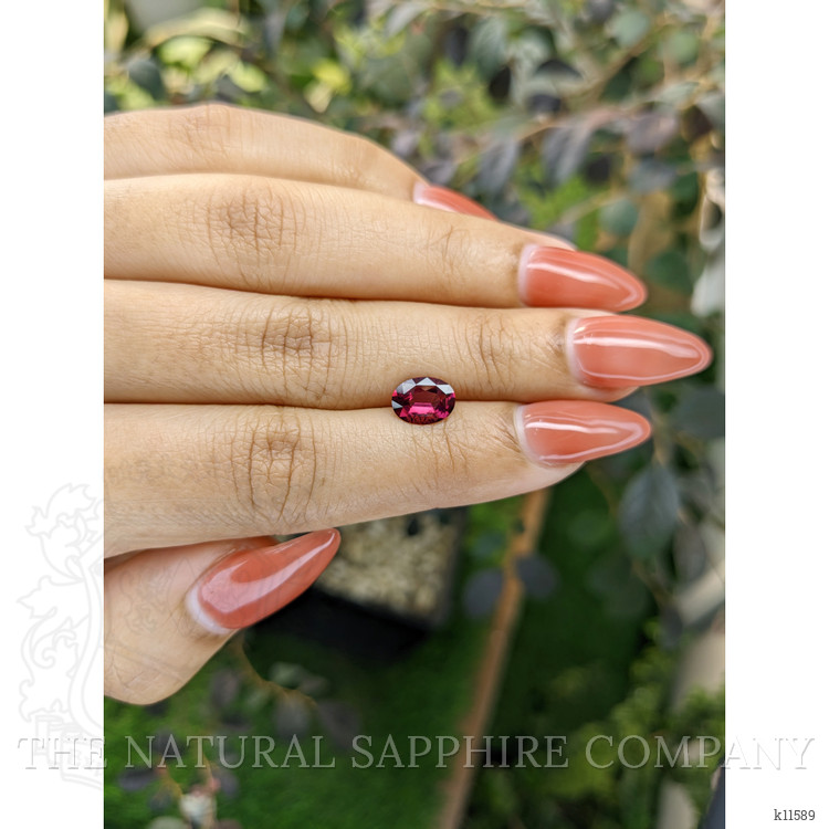 1.35 Ct. Rhodolite Garnet from Ceylon (Sri Lanka)