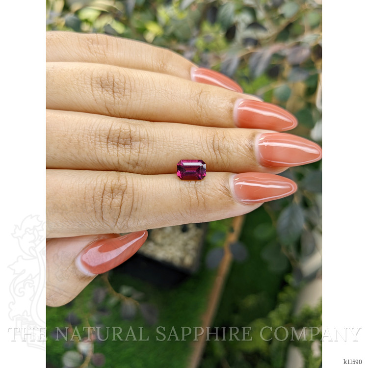 1.57 Ct. Rhodolite Garnet from Ceylon (Sri Lanka)