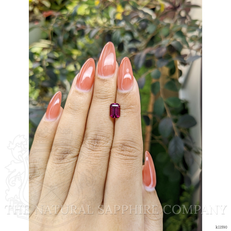 1.57 Ct. Rhodolite Garnet from Ceylon (Sri Lanka)