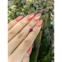 1.14 Ct. Rhodolite Garnet from Ceylon (Sri Lanka) Life Style