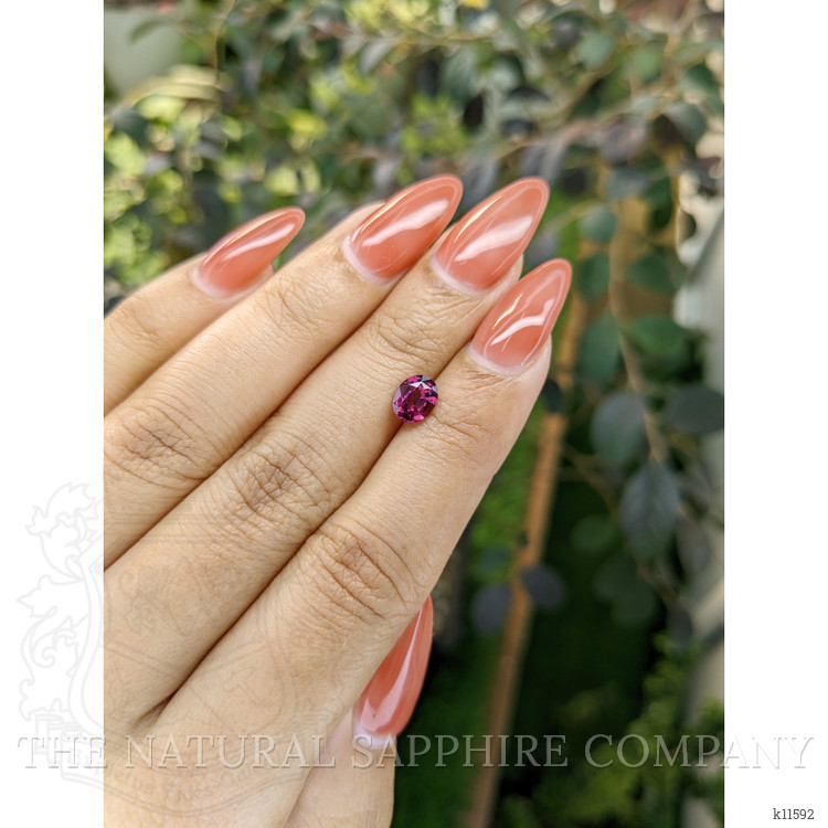 1.14 Ct. Rhodolite Garnet from Ceylon (Sri Lanka)