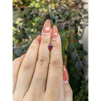 1.14 Ct. Rhodolite Garnet from Ceylon (Sri Lanka) Life Style
