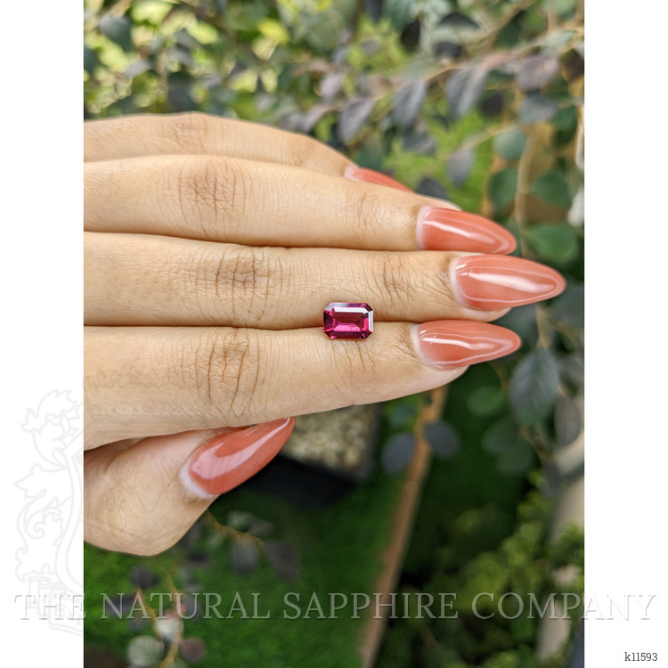 1.70 Ct. Rhodolite Garnet from Ceylon (Sri Lanka)