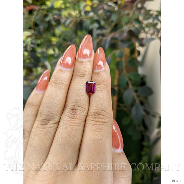 1.70 Ct. Rhodolite Garnet from Ceylon (Sri Lanka)