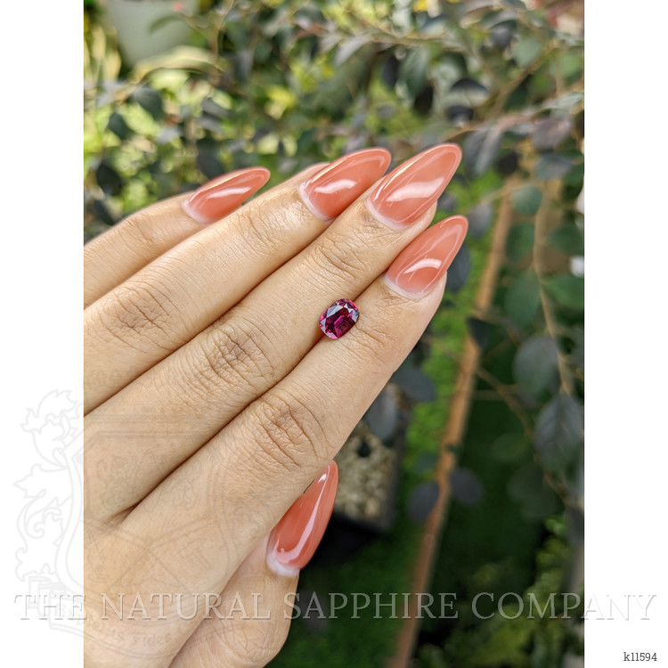 1.12 Ct. Rhodolite Garnet from Ceylon (Sri Lanka)