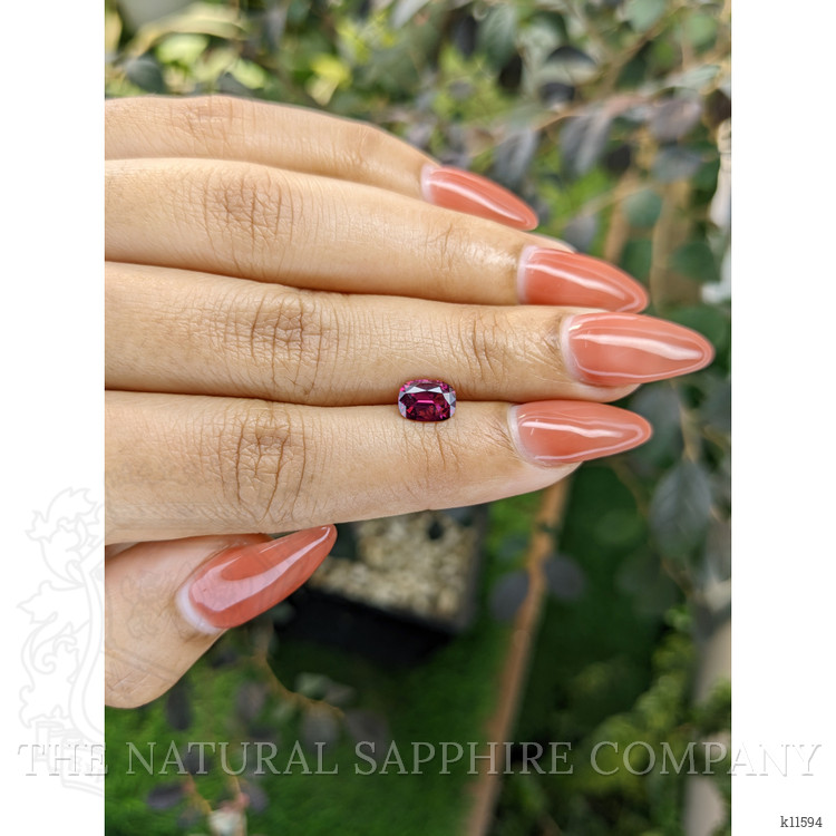 1.12 Ct. Rhodolite Garnet from Ceylon (Sri Lanka)