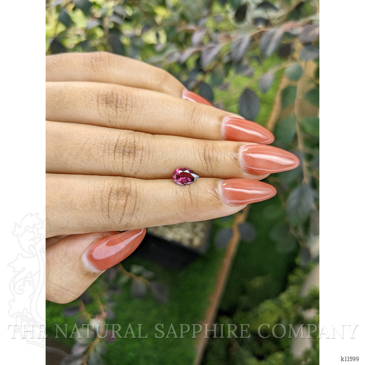 1.15 Ct. Rhodolite Garnet from Ceylon (Sri Lanka)