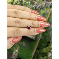 1.26 Ct. Rhodolite Garnet from Ceylon (Sri Lanka) Life Style