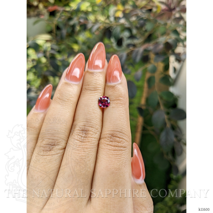 1.26 Ct. Rhodolite Garnet from Ceylon (Sri Lanka)