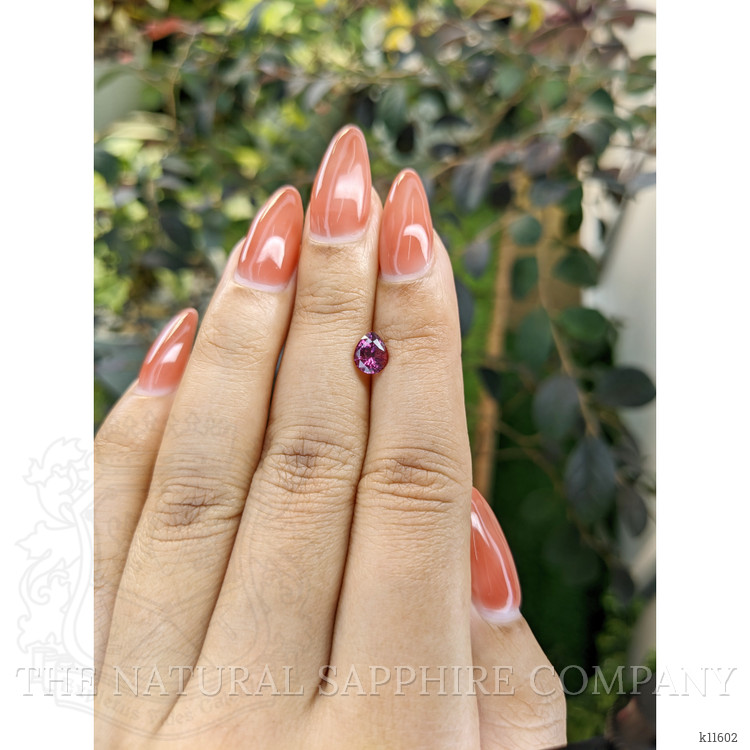 1.01 Ct. Rhodolite Garnet from Ceylon (Sri Lanka)