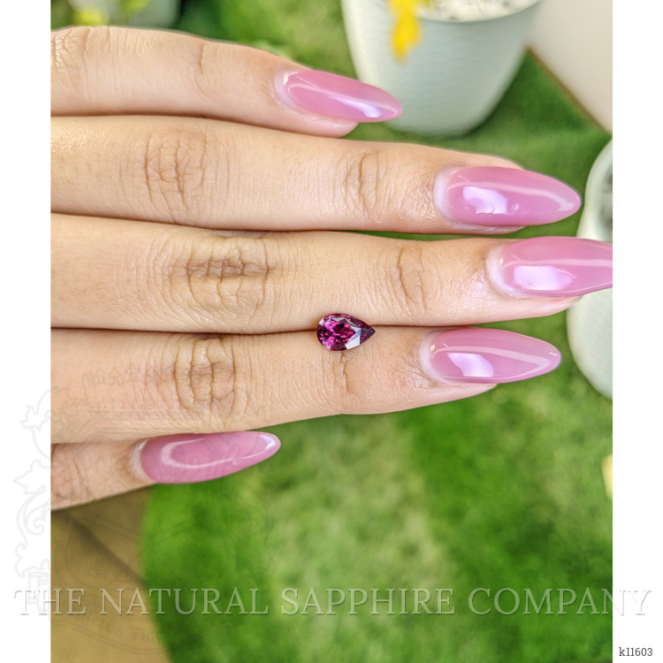 1.03 Ct. Rhodolite Garnet from Ceylon (Sri Lanka)