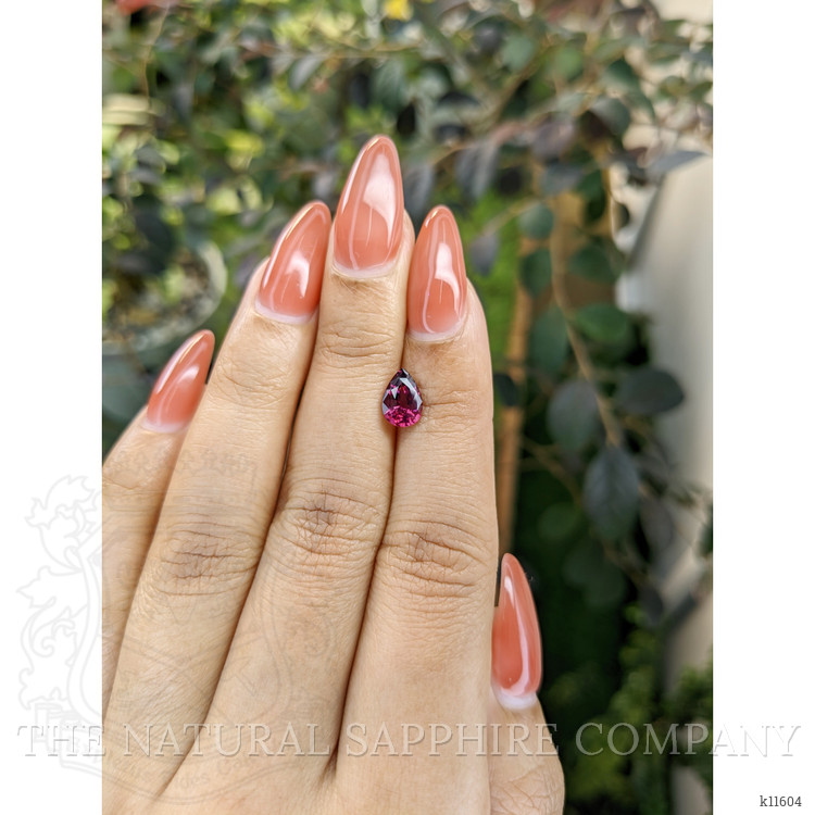 1.30 Ct. Rhodolite Garnet from Ceylon (Sri Lanka)