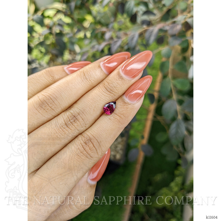 1.30 Ct. Rhodolite Garnet from Ceylon (Sri Lanka)