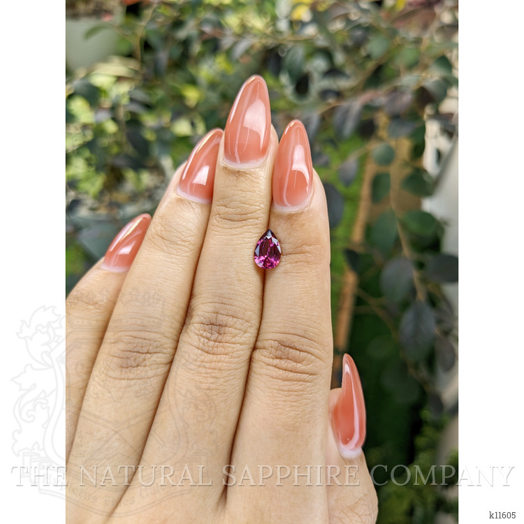 1.17 Ct. Rhodolite Garnet from Ceylon (Sri Lanka)