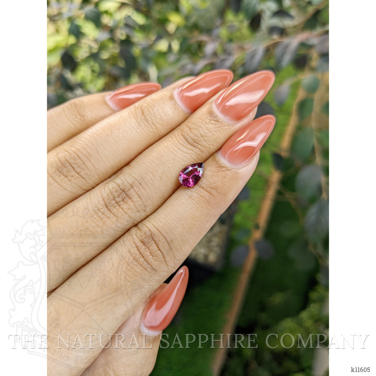1.17 Ct. Rhodolite Garnet from Ceylon (Sri Lanka)