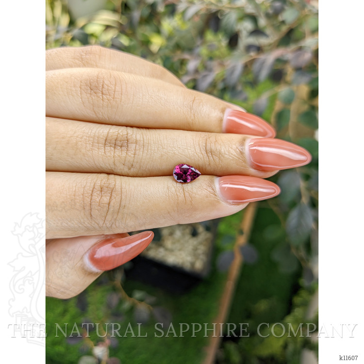 1.15 Ct. Rhodolite Garnet from Ceylon (Sri Lanka)