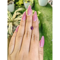 1.23 Ct. Rhodolite Garnet from Ceylon (Sri Lanka) Life Style