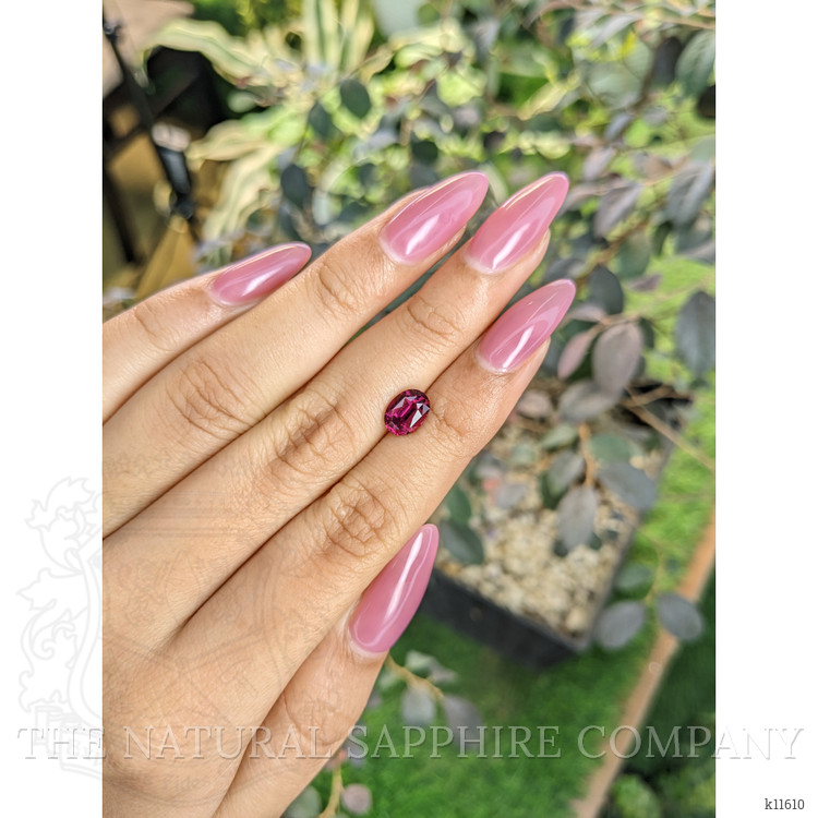 1.68 Ct. Rhodolite Garnet from Ceylon (Sri Lanka)
