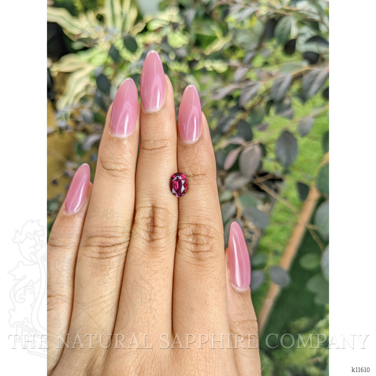 1.68 Ct. Rhodolite Garnet from Ceylon (Sri Lanka)