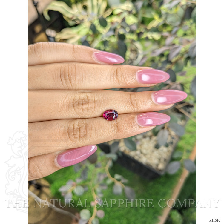 1.68 Ct. Rhodolite Garnet from Ceylon (Sri Lanka)