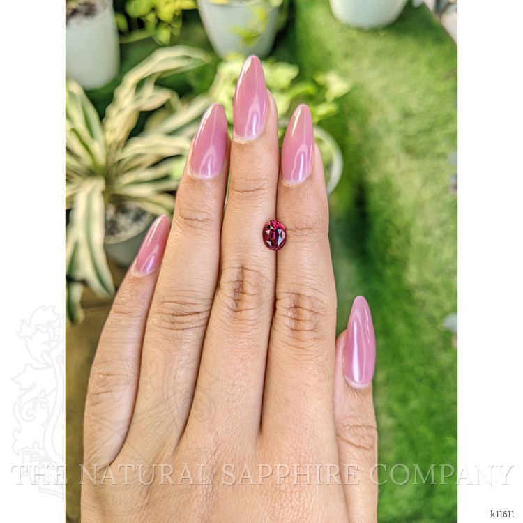 1.41 Ct. Rhodolite Garnet from Ceylon (Sri Lanka)