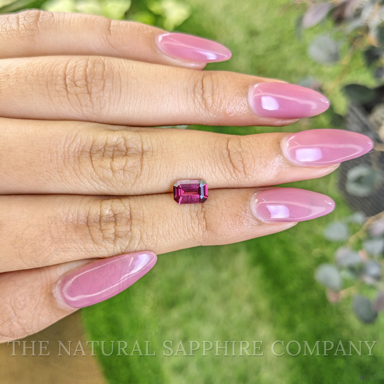 1.13 Ct. Rhodolite Garnet from Ceylon (Sri Lanka)