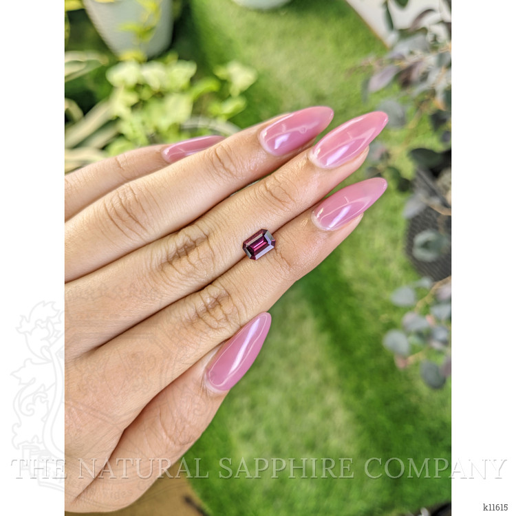 1.13 Ct. Rhodolite Garnet from Ceylon (Sri Lanka)