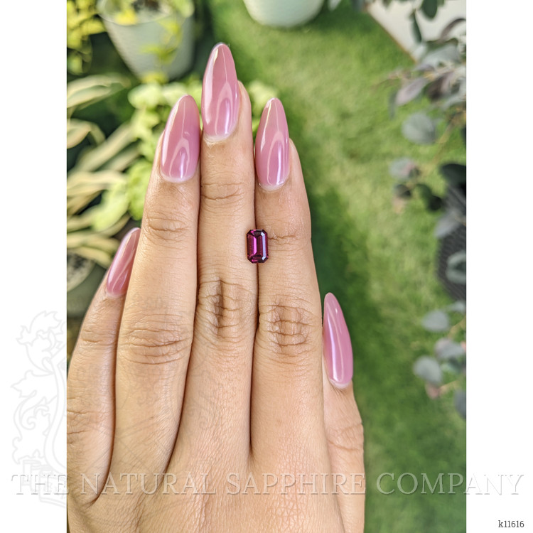 1.28 Ct. Rhodolite Garnet from Ceylon (Sri Lanka)