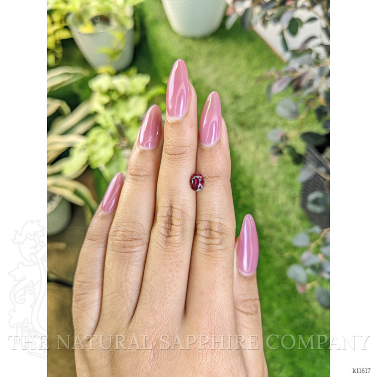 1.04 Ct. Almandine Garnet from Ceylon (Sri Lanka)