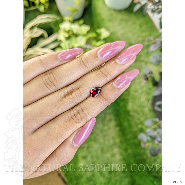 1.64 Ct. Almandine Garnet from Ceylon (Sri Lanka)