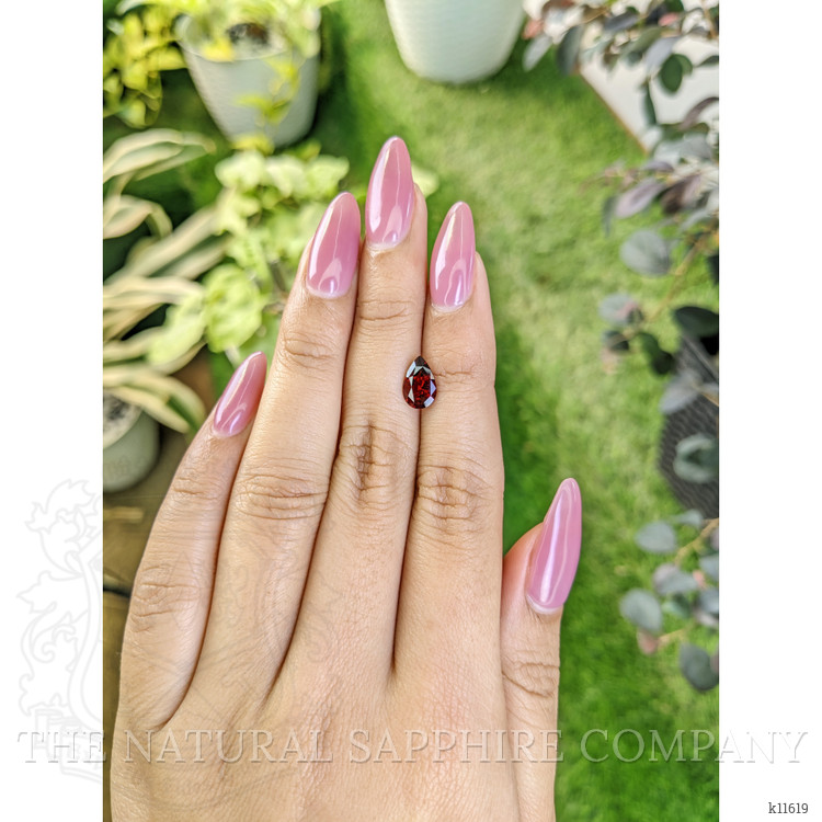1.64 Ct. Almandine Garnet from Ceylon (Sri Lanka)