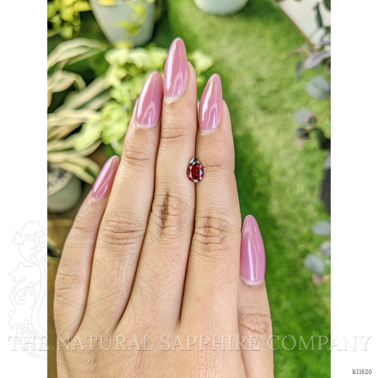 1.05 Ct. Almandine Garnet from Ceylon (Sri Lanka)