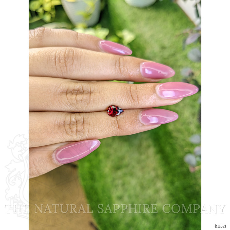 1.23 Ct. Almandine Garnet from Ceylon (Sri Lanka)