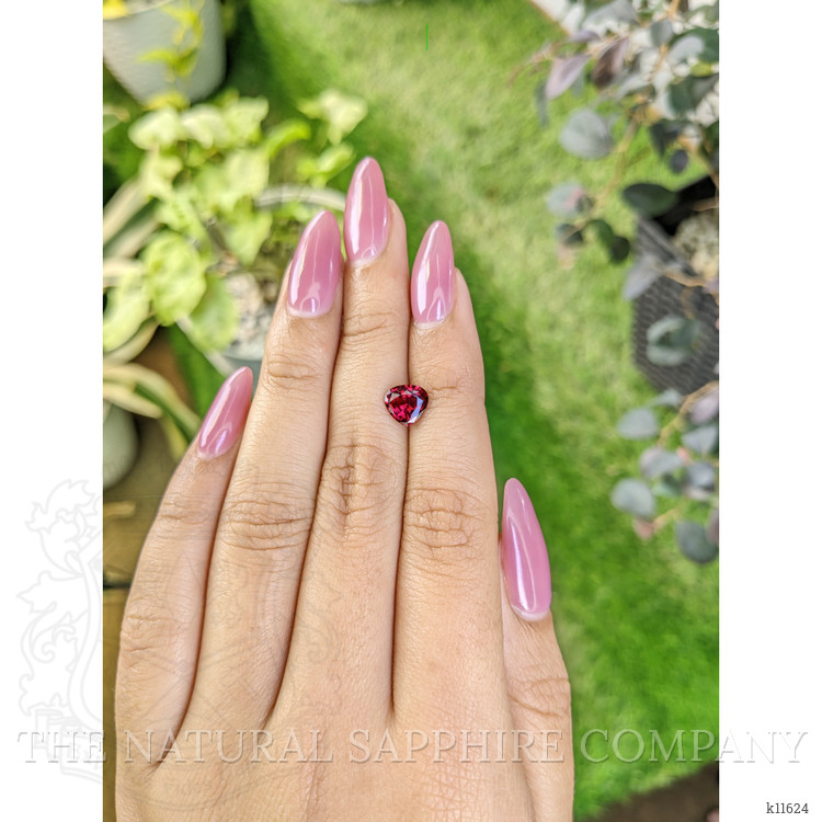 1.34 Ct. Almandine Garnet from Ceylon (Sri Lanka)