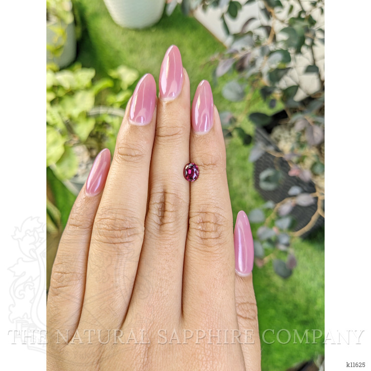 0.92 Ct. Rhodolite Garnet from Ceylon (Sri Lanka)