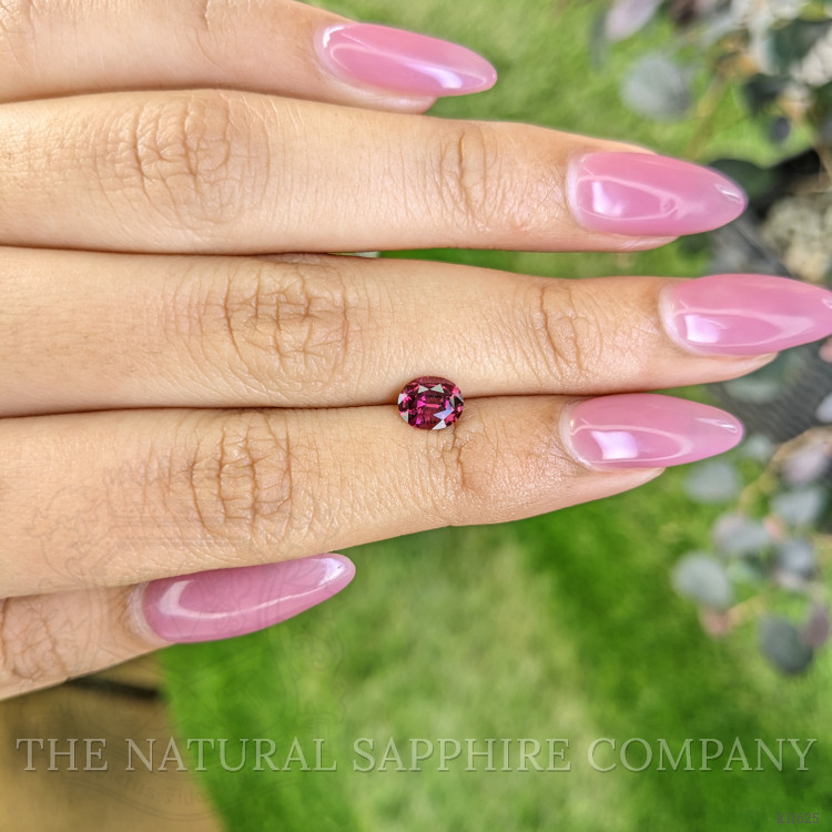 0.92 Ct. Rhodolite Garnet from Ceylon (Sri Lanka)